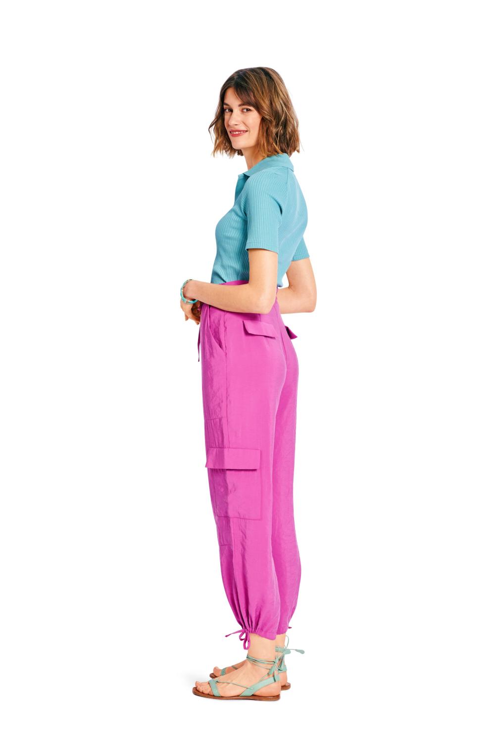 Burda 5740 Byxor med dragsko