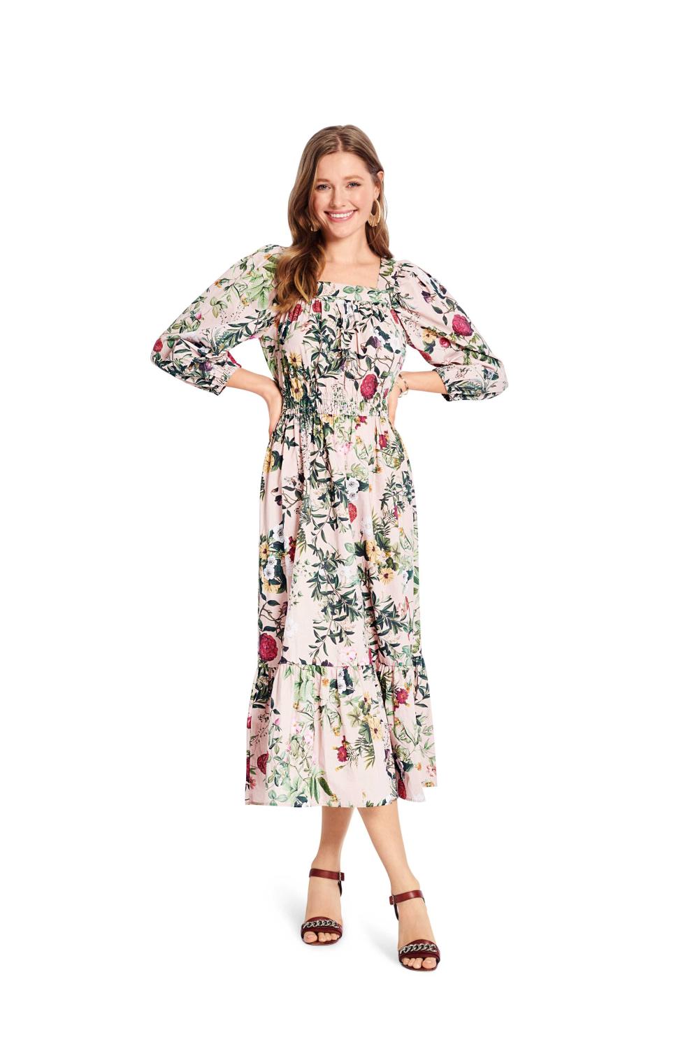 Burda 5741 Blus och klänning