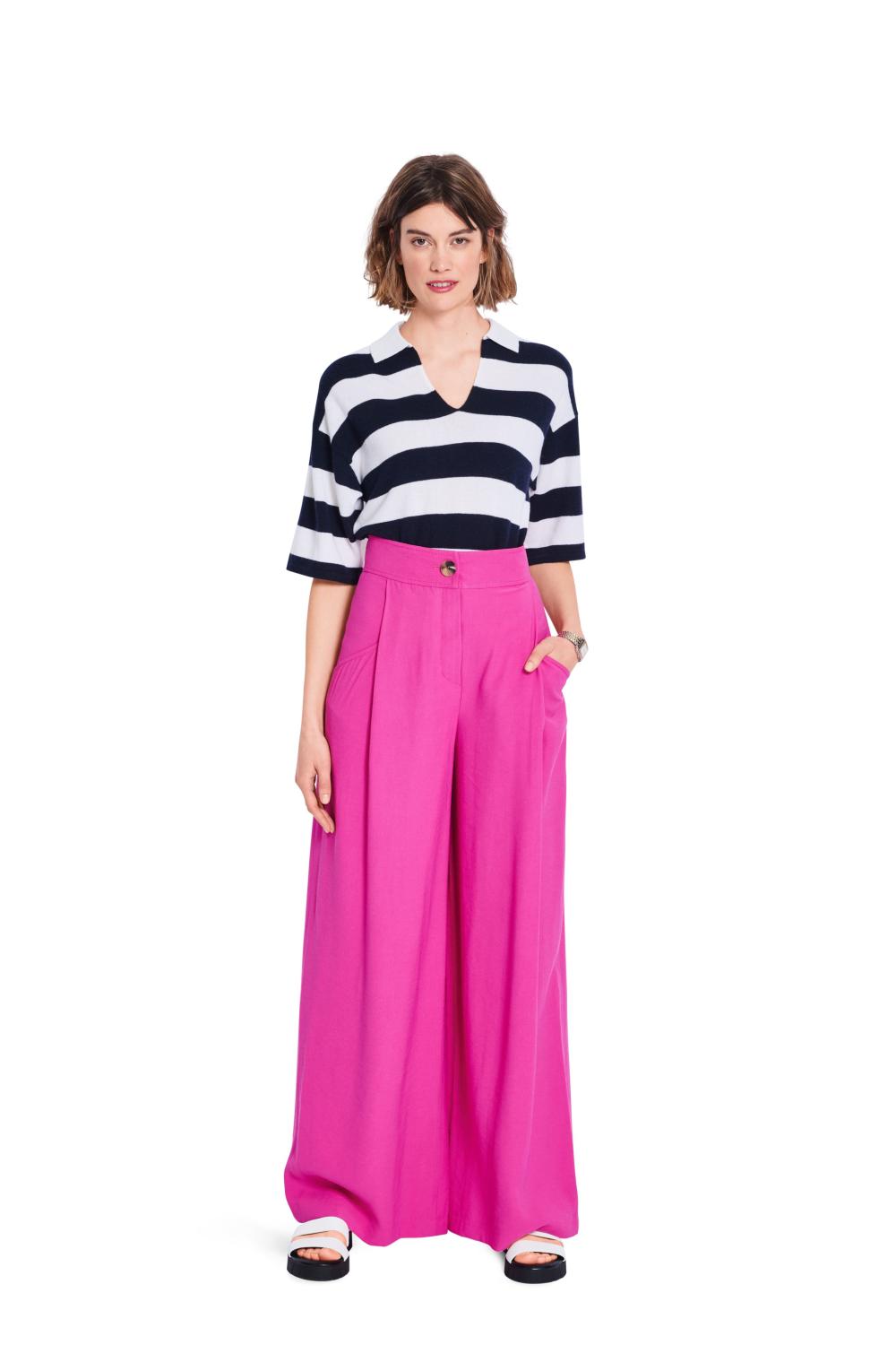 Burda 5751 Byxor med avslappnar passform
