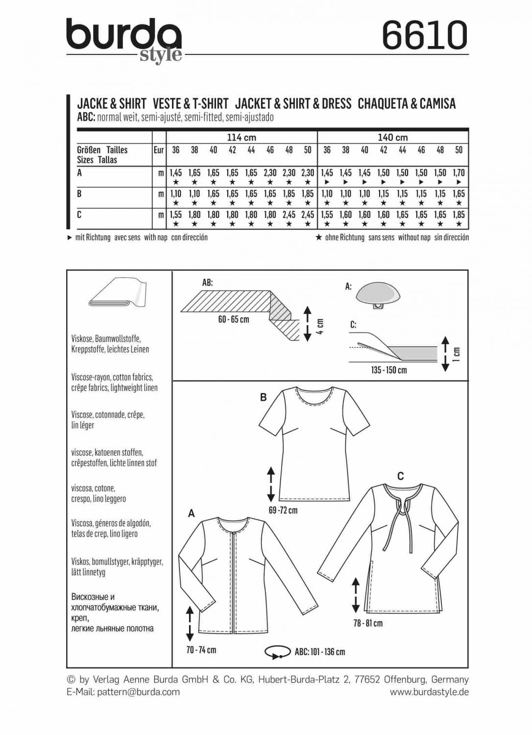 Burda 6610