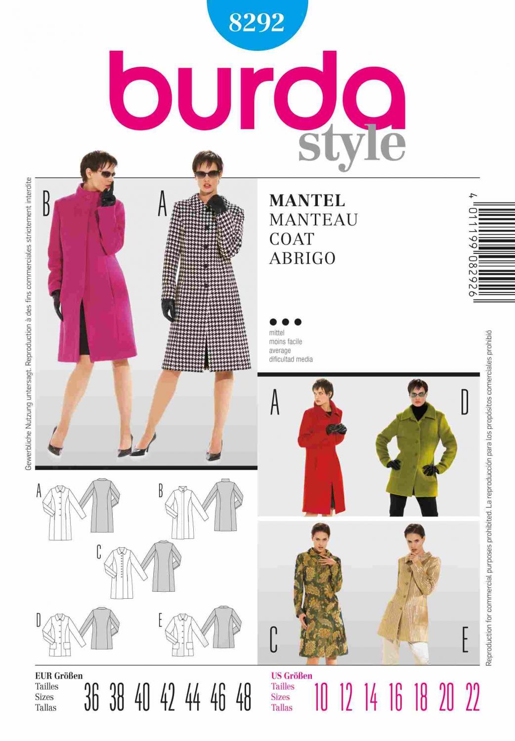 Burda 8292
