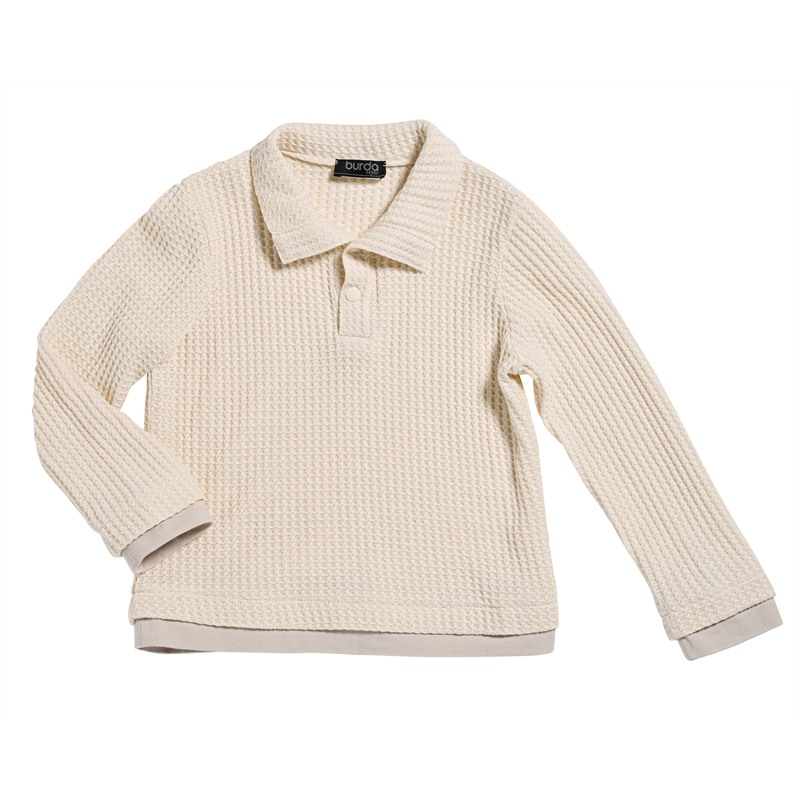 Burda 9185 | Huvtröja och polotröja för barn