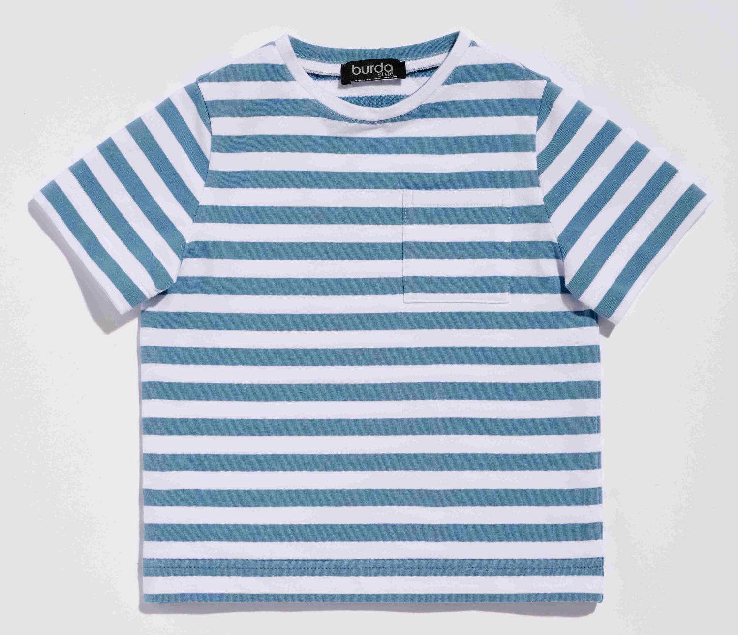 Burda 9205 Skjorta med volanger