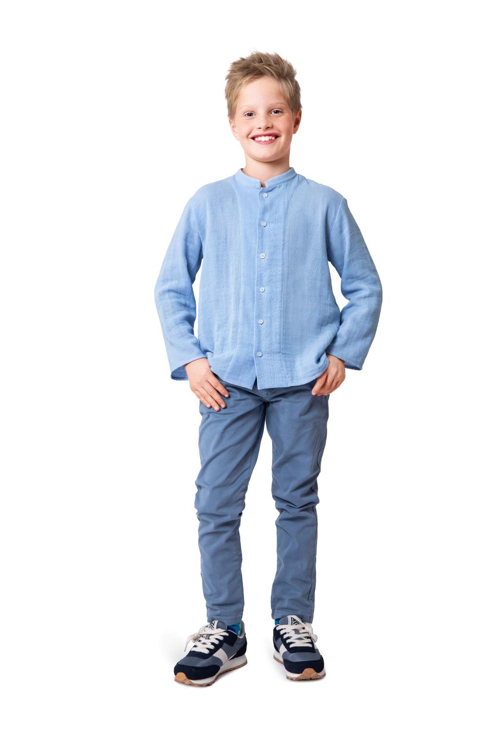 Burda 9209 Skjorta med ståkrage