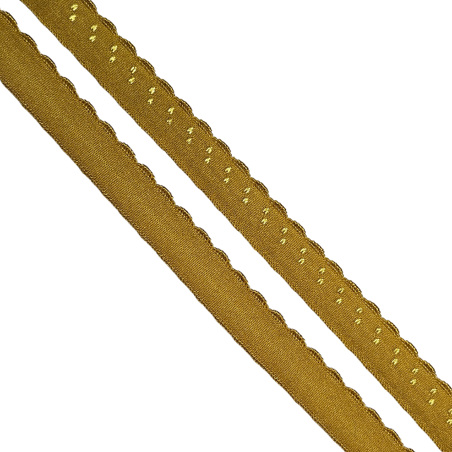 Vikresår med dekorkant 11mm