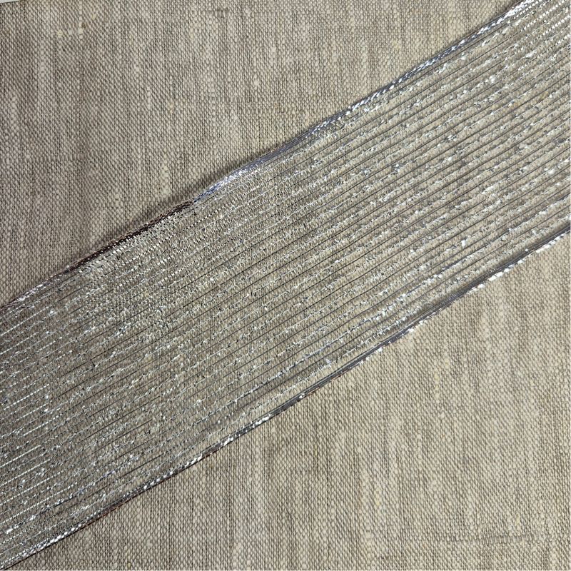 Dekorband silver 70mm'