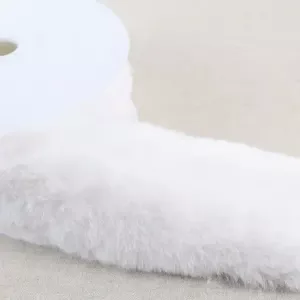 Fuskpäls 80 mm - Vit