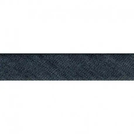 Skråband jeans 20 mm - Mörkblå