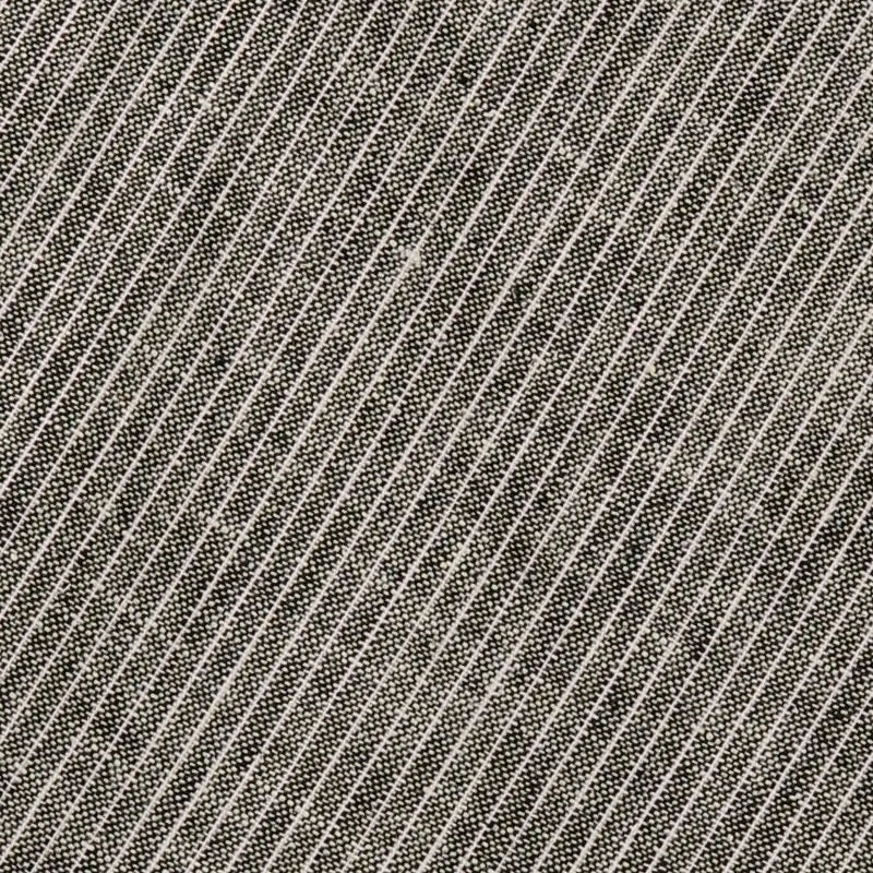 Halvlinne Chambré smalrand - Svart