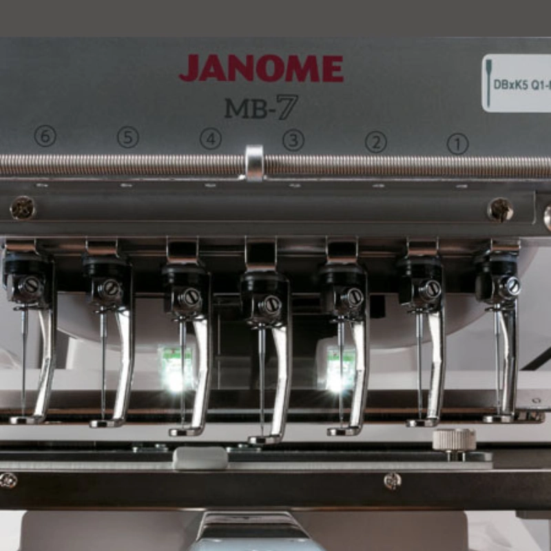 Janome MB7 - Broderimaskin med 7 nålar