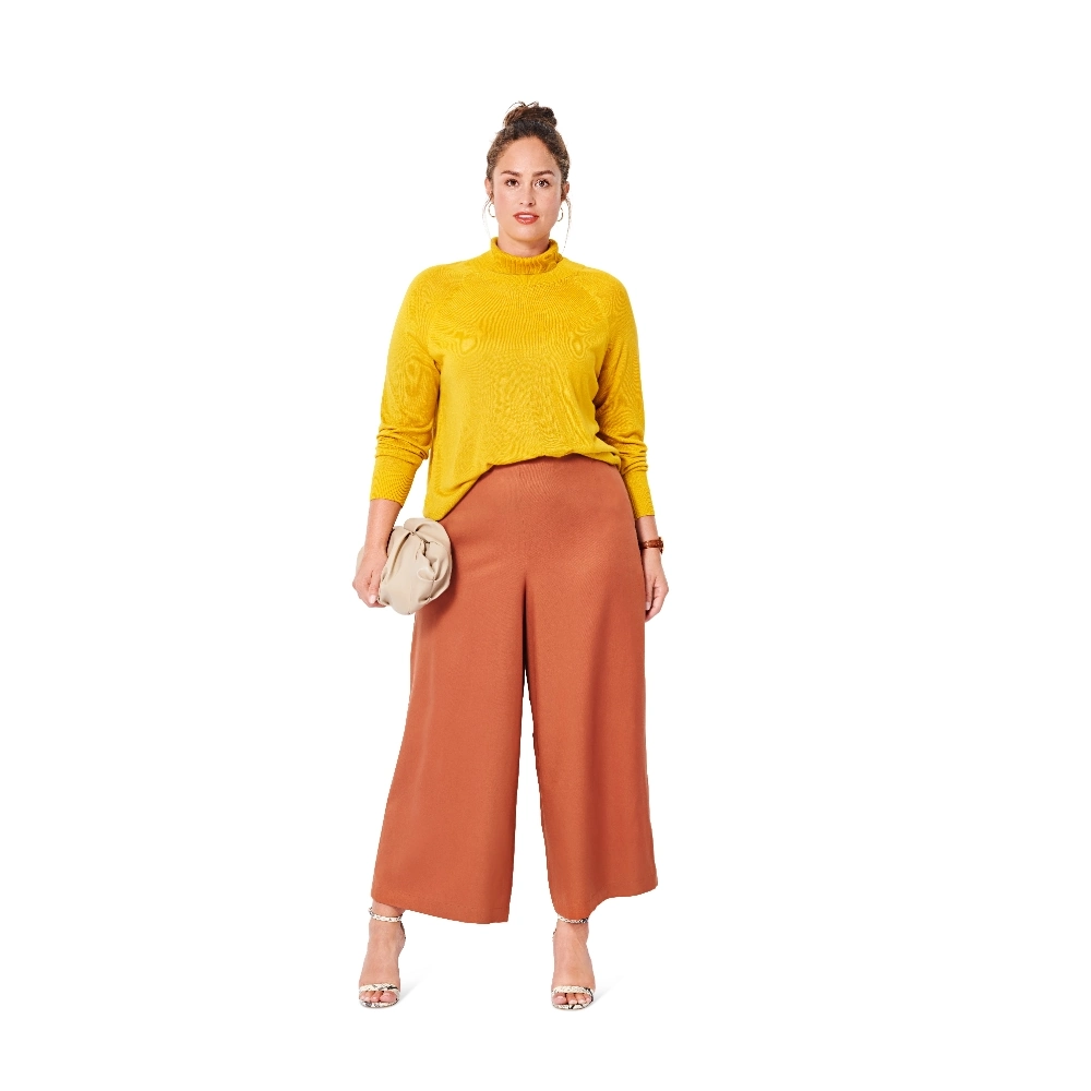 Burda 6035 - Culottes och gauchobyxor dam (44-54)