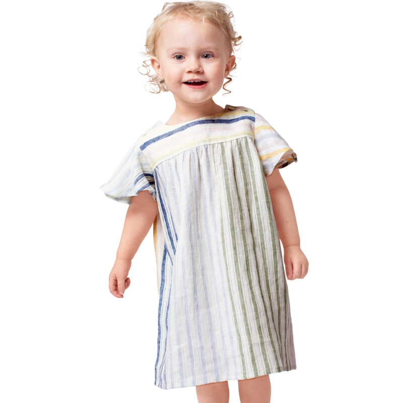 Burda 9201 babyklänning, stl 56-98