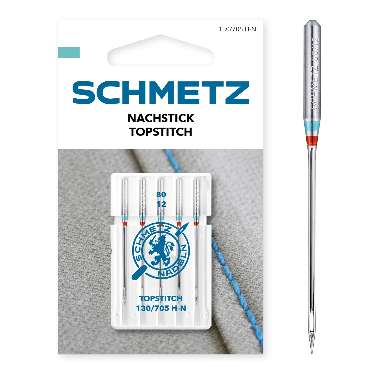 Topstitch 5 st - 80/12 - Schmetz