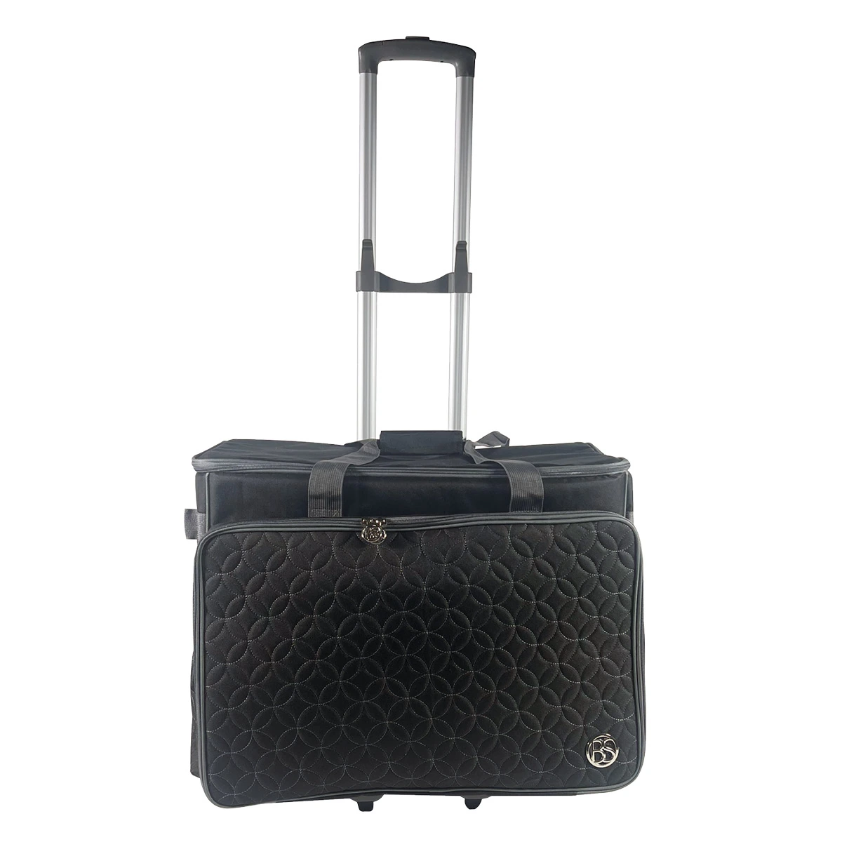 Symaskinsväska Trolly 58 x 28 x 42 cm svart