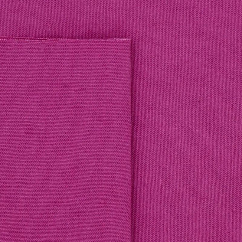Bomullscanvas Heavy Washed - Cerise (Magenta)