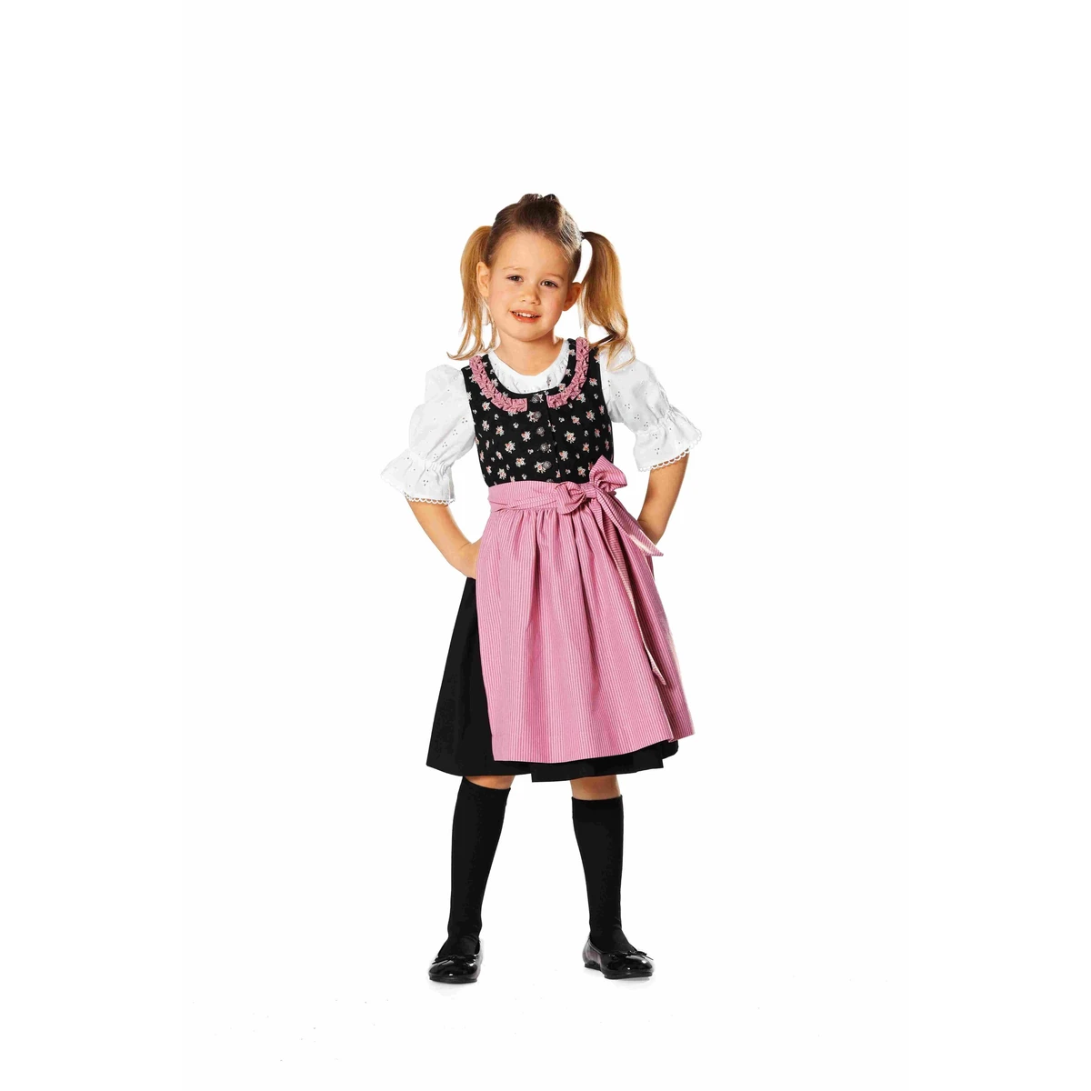 Burda 9509 folkdräkt barn, stl 104-140