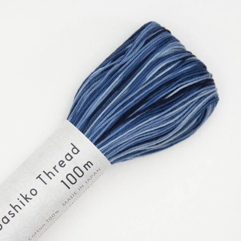 Sashikotråd 100 m Multi Indigo