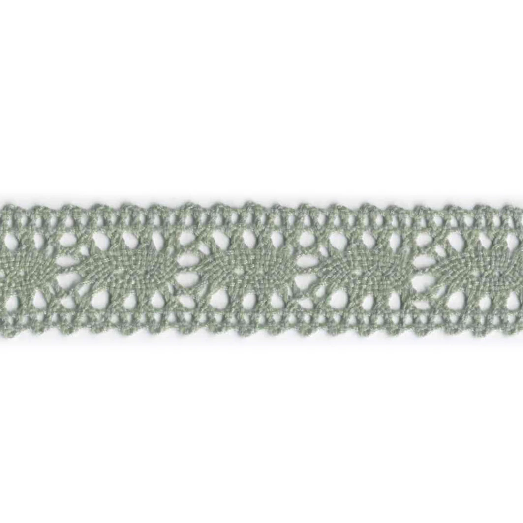 Spetsband liksidig 25 mm Grön
