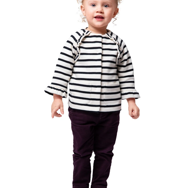 Burda 9203 barnjacka, stl 68-104
