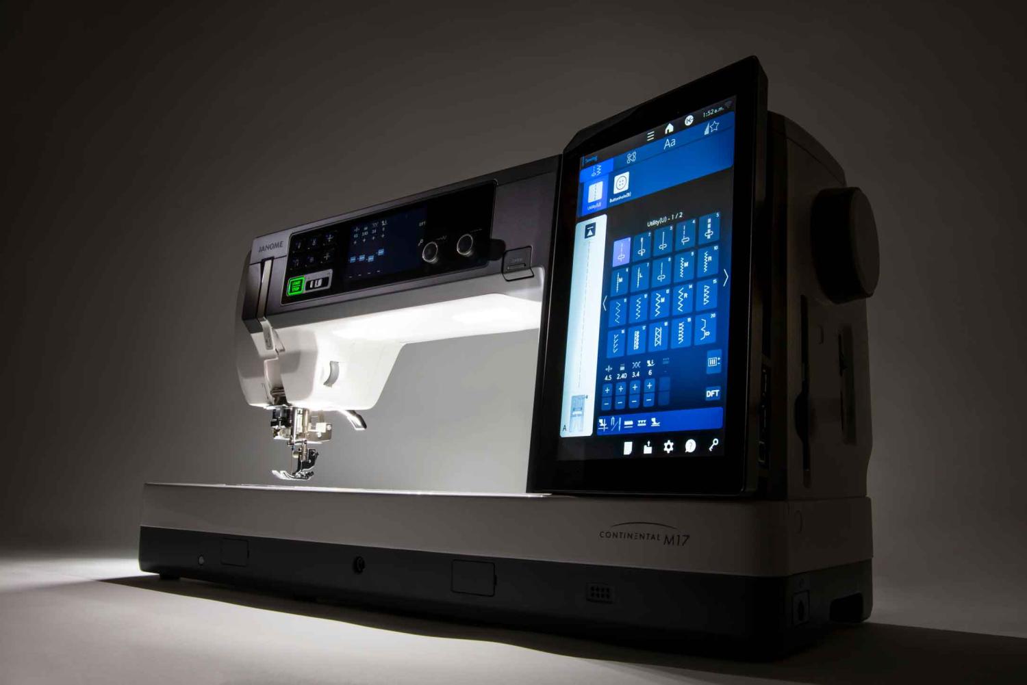 Janome Continental M17 - Sy- och broderimaskin