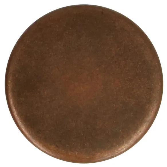 Jeansknapp 17mm slät koppar