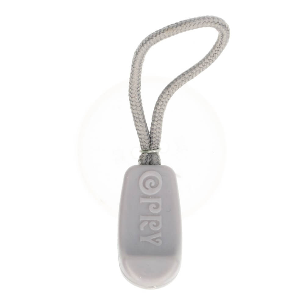 Dragkedjehandtag Grå