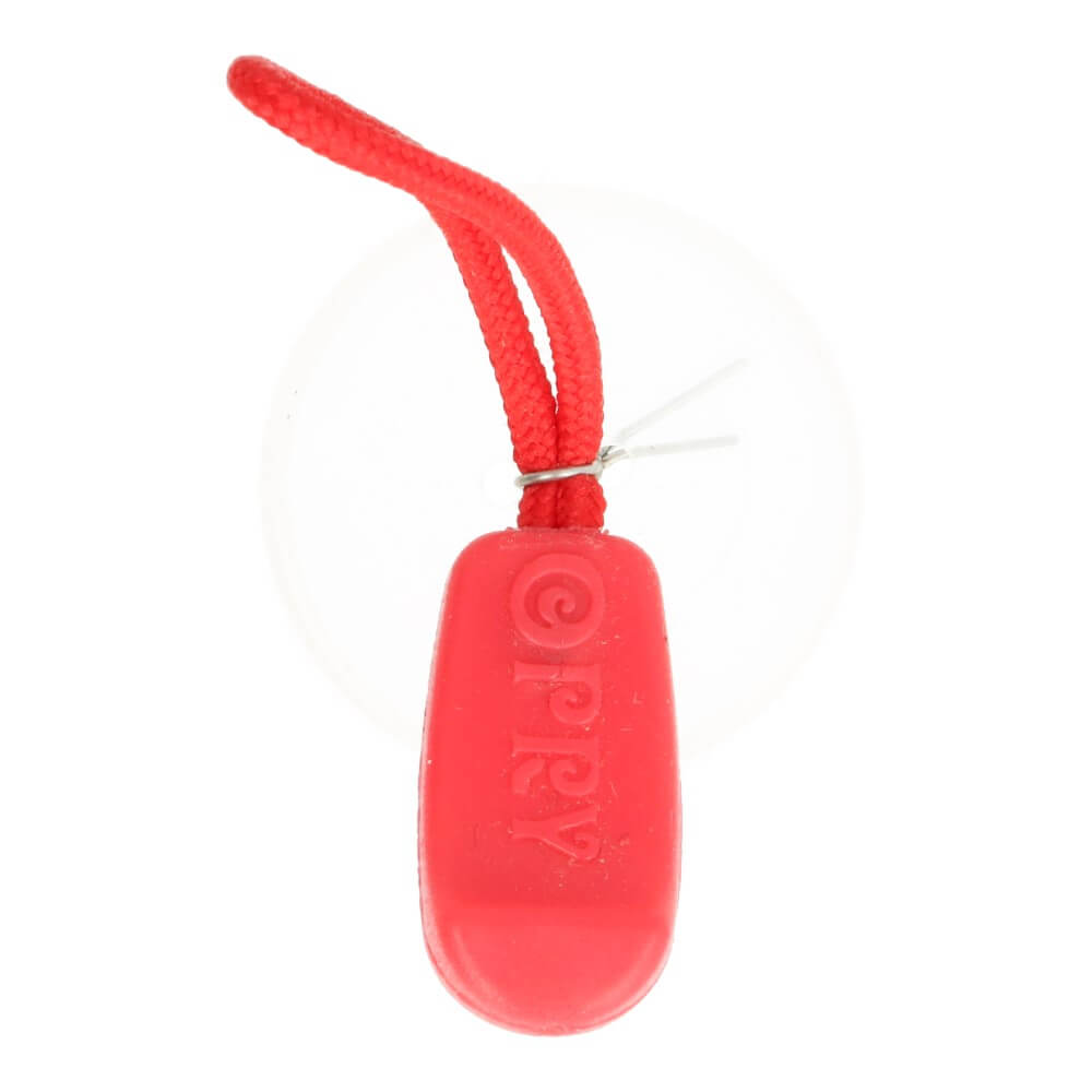 Dragkedjehandtag Röd