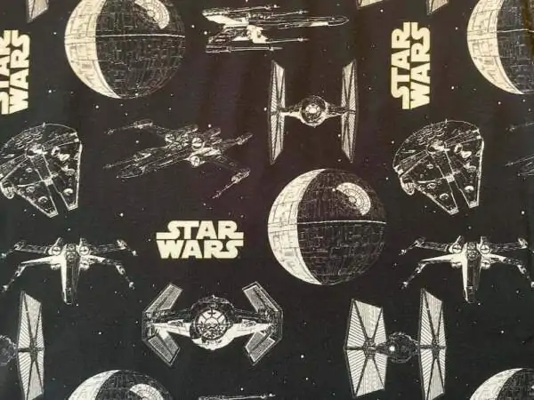 Star Wars Death Star, licenstyg trikå