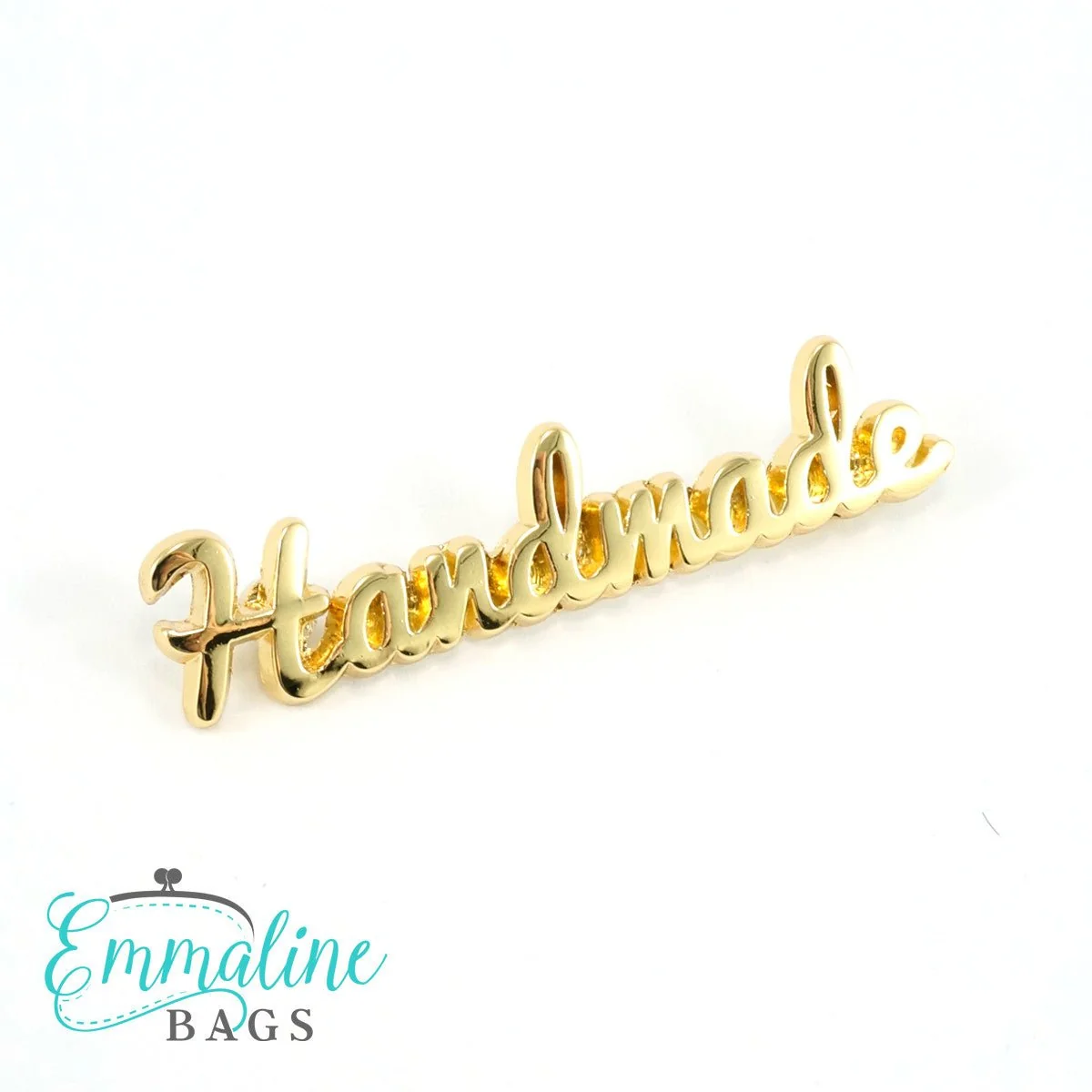 Emmaline Handmade metalletikett 50 × 11 mm, guld