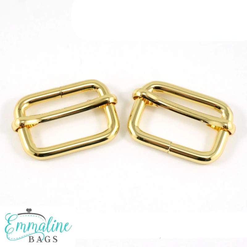 Reglagespännen Emmaline, 2-pack - 25 mm, guld