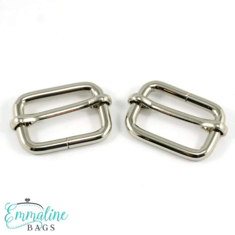 Reglagespännen Emmaline, 2-pack - 25 mm, nickel