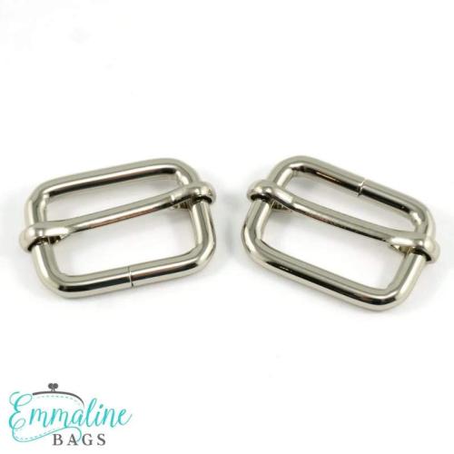 Reglagespännen Emmaline, 2-pack - 25 mm, nickel