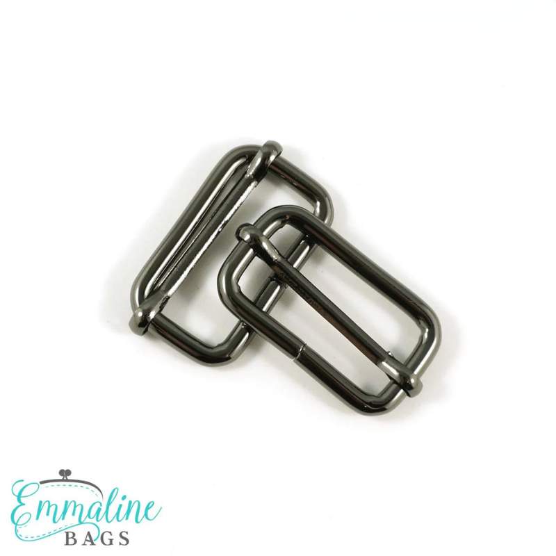 Reglagespännen Emmaline, 2-pack - 32 mm, gunmetal