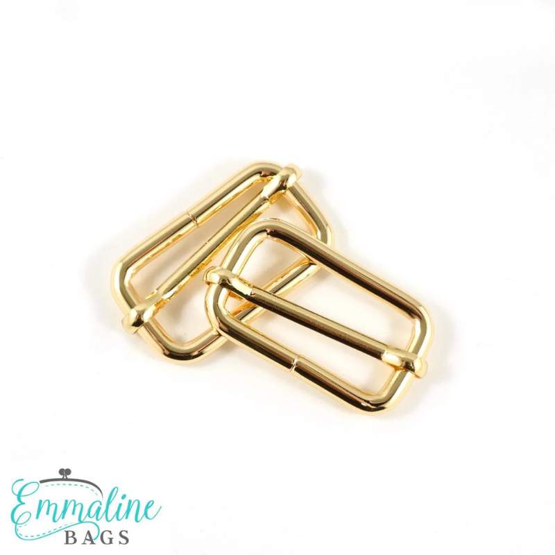 Reglagespännen Emmaline, 2-pack - 32 mm, guld
