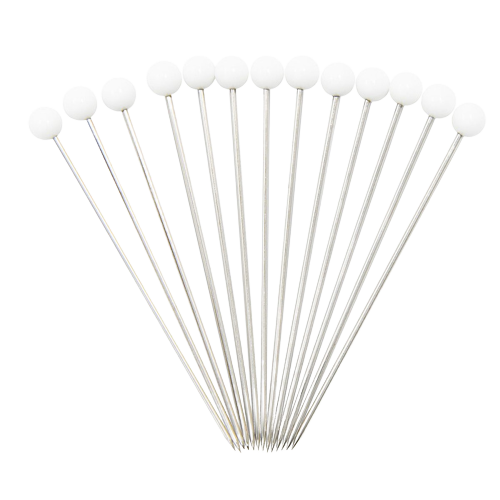 Knappnålar extra långa och grova