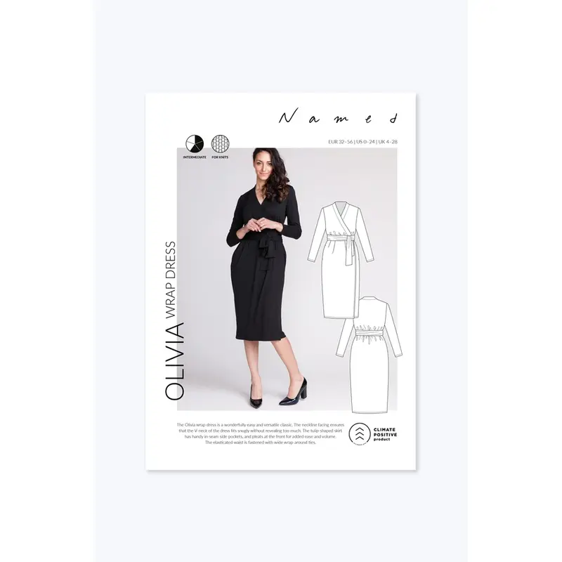 Olivia Wrap Dress