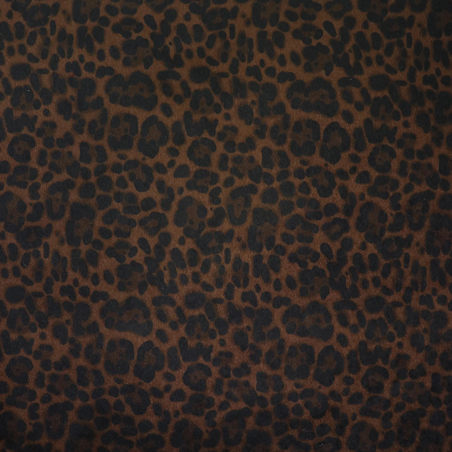 Fuskpäls Leopard Black Walnut, Sallie Tomato
