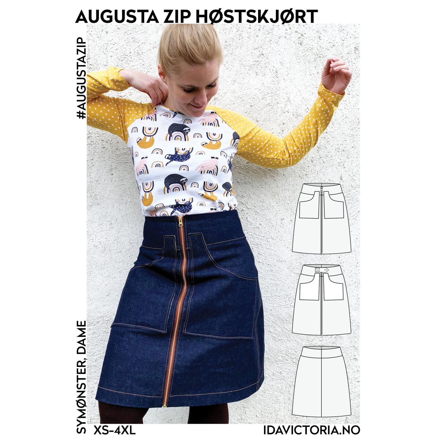 Augusta Zip Höstskjört - Ida Victoria