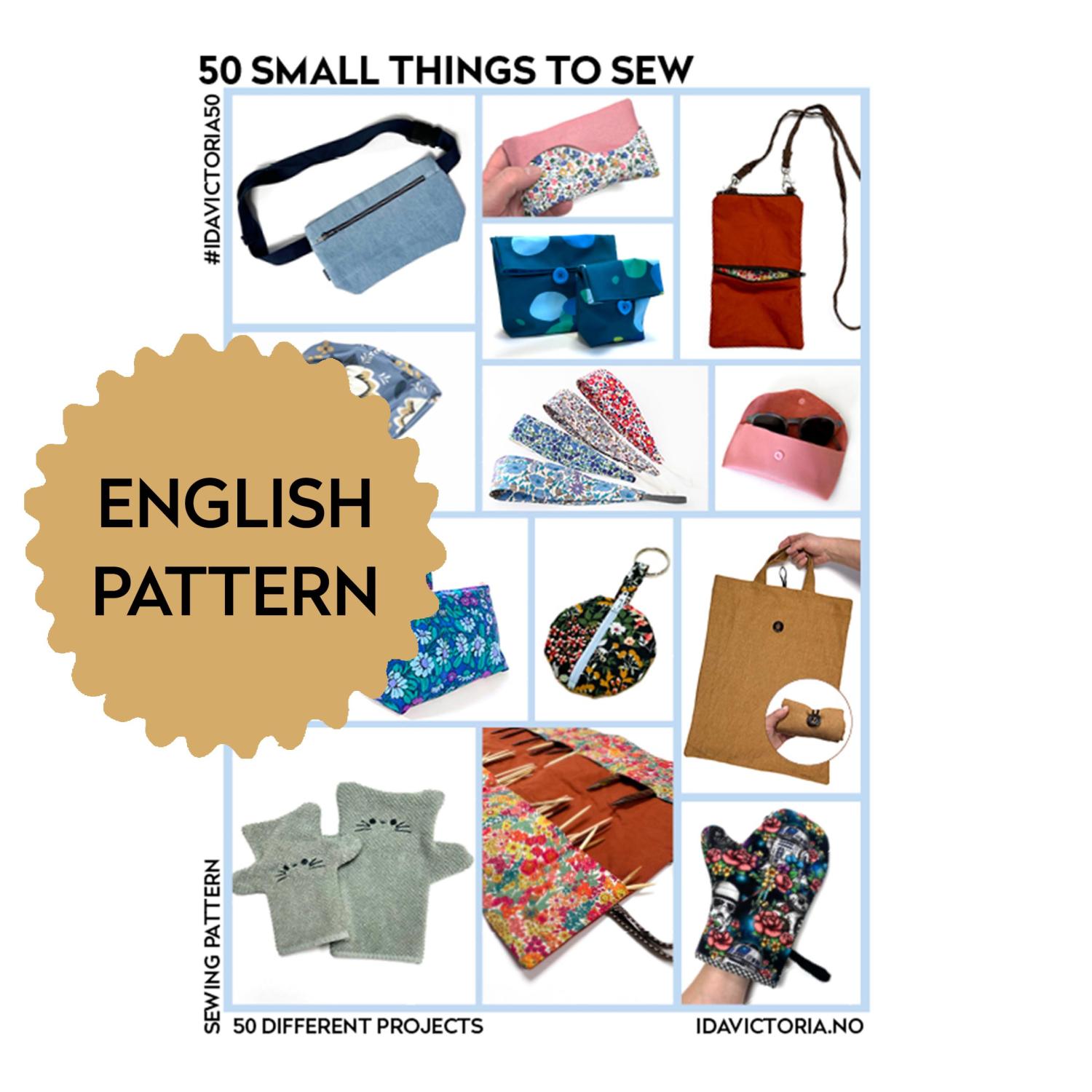 50 small things to sew Ida Victoria