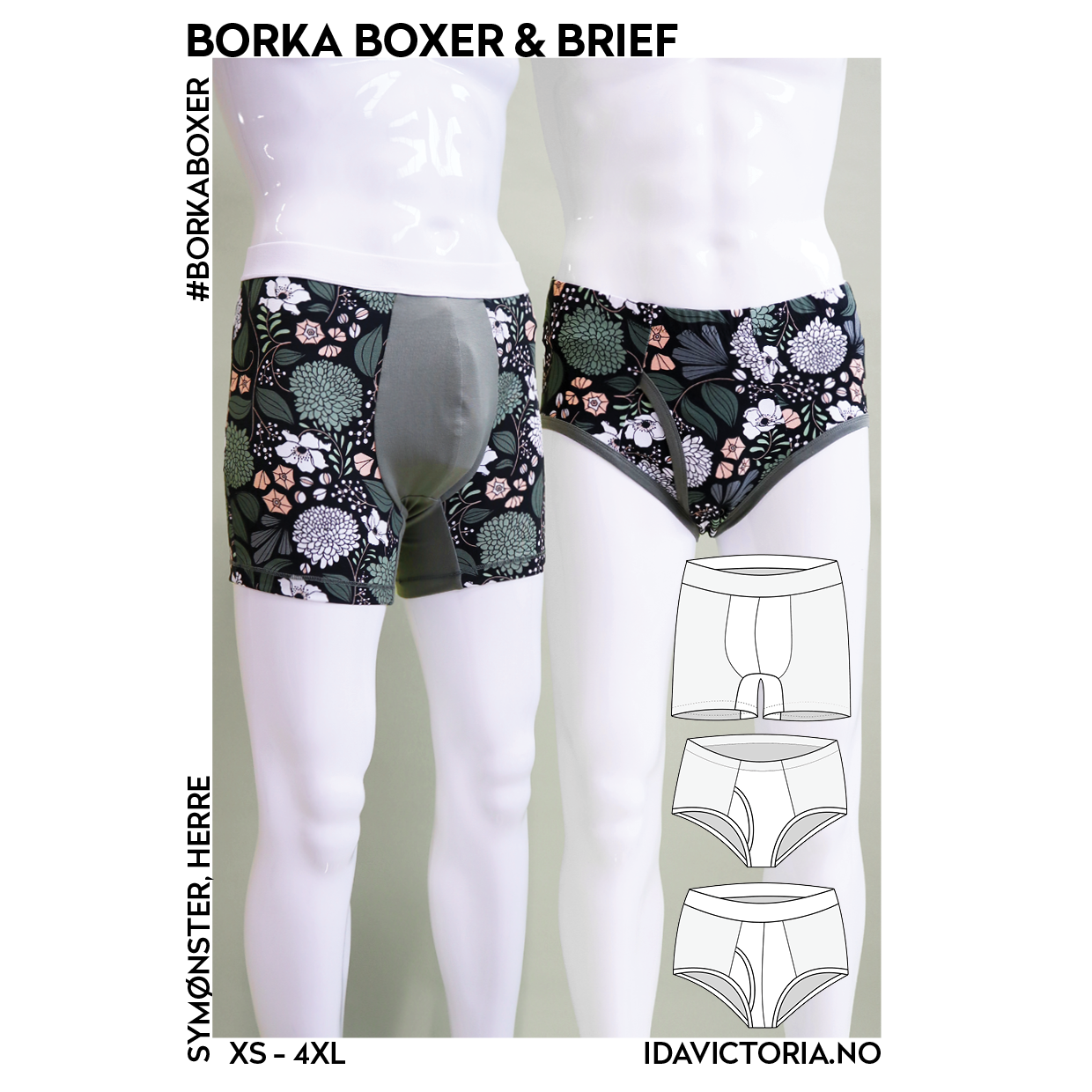 Borka Boxer & Brief Ida Victoria