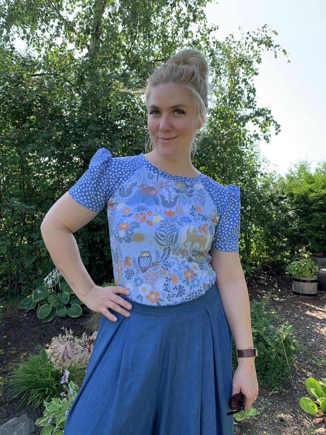 Raglan med & uten puff Ida Victoria