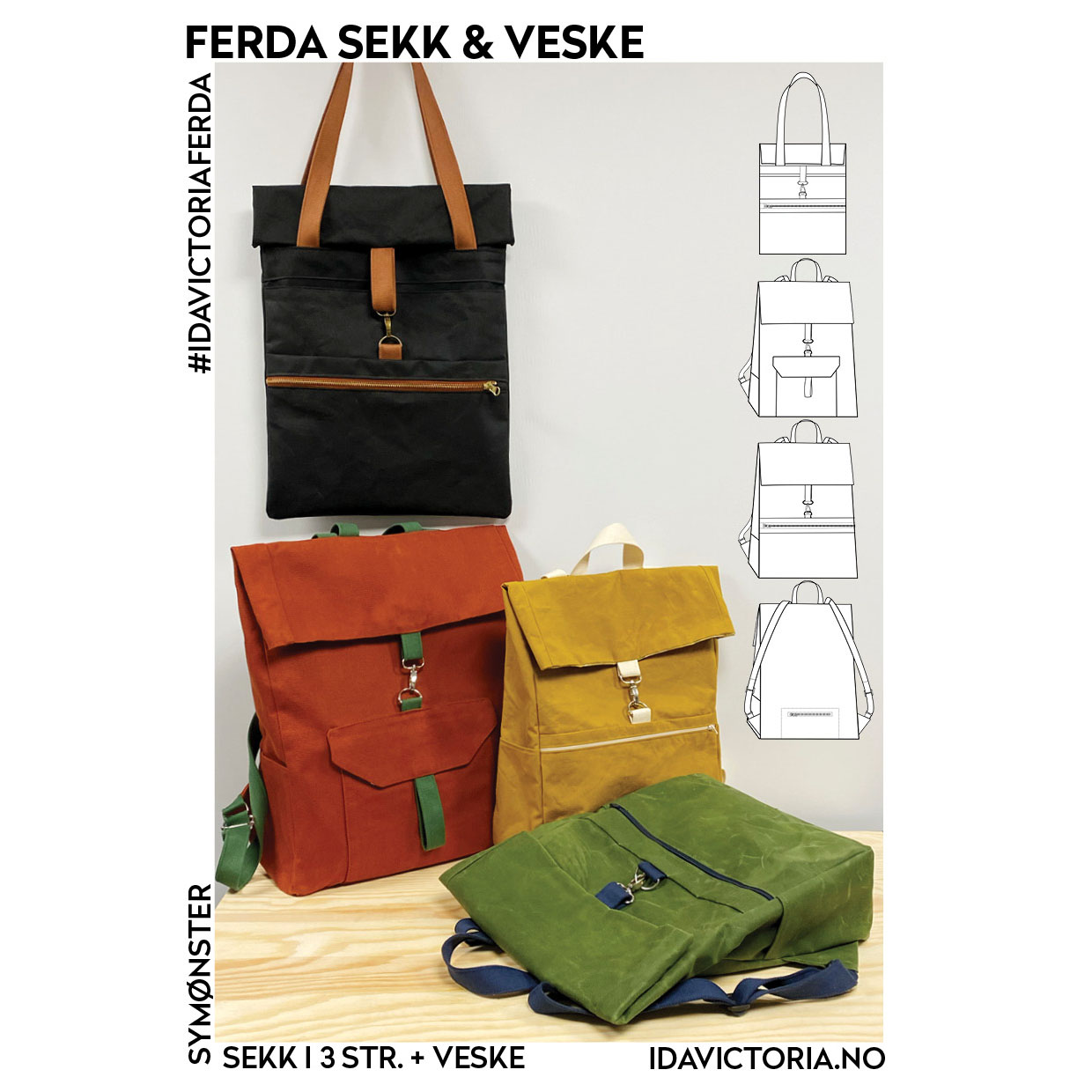 Ferda sekk & veske Ida Victoria