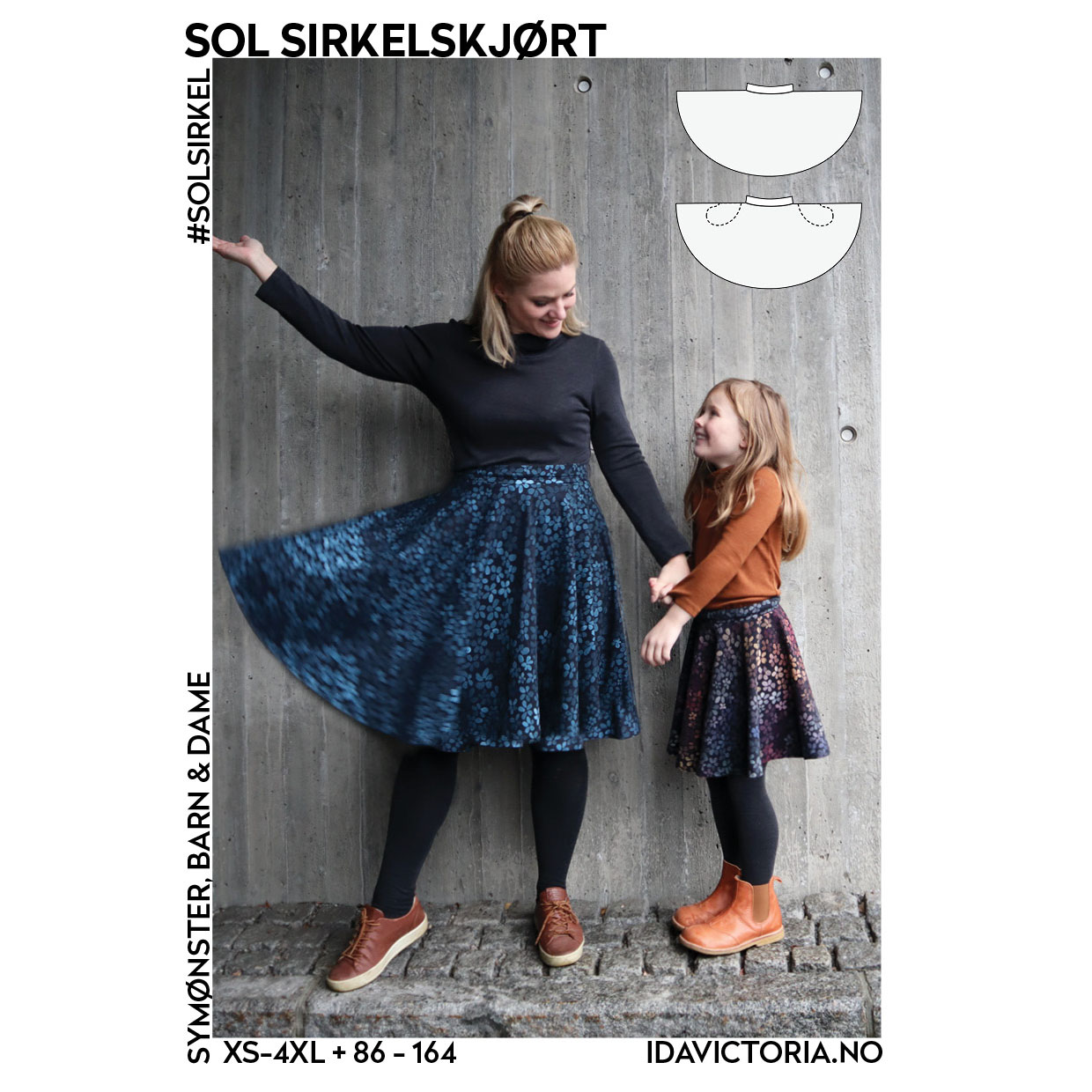 Sol Sirkelskjört Ida Victoria