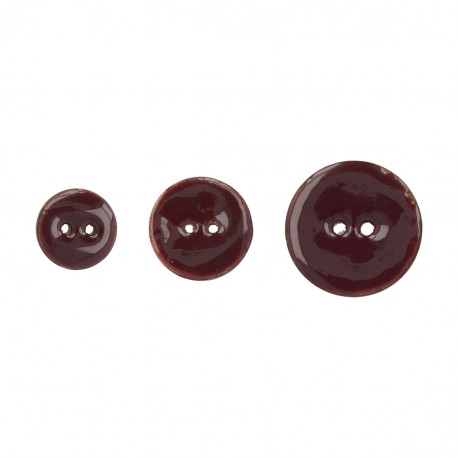 Färgad kokosknapp 18mm