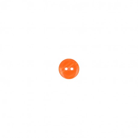 Knapp med försänkta hål 15 mm - Knallorange