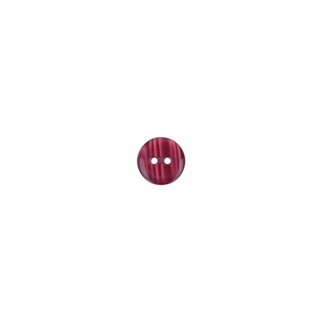 Knapp med försänkta hål 15 mm - Burgundy