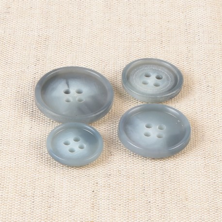 Kostymknapp - Gråmelerad