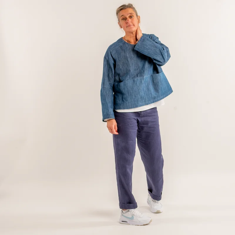 Mönsterfabriken Flora overshirt, alla storlekar