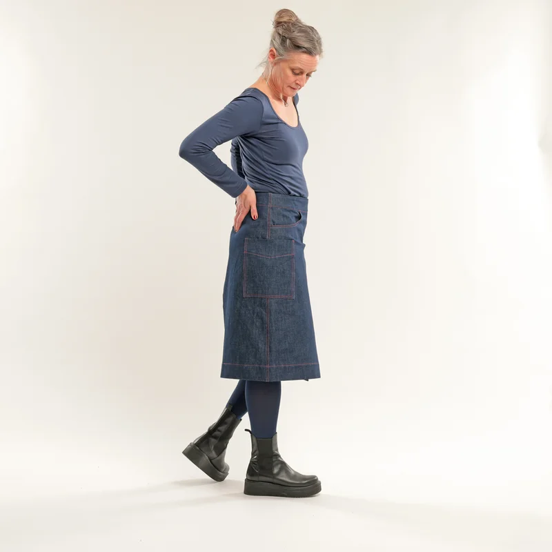 Mönsterfabriken Lizzie omlottkjol