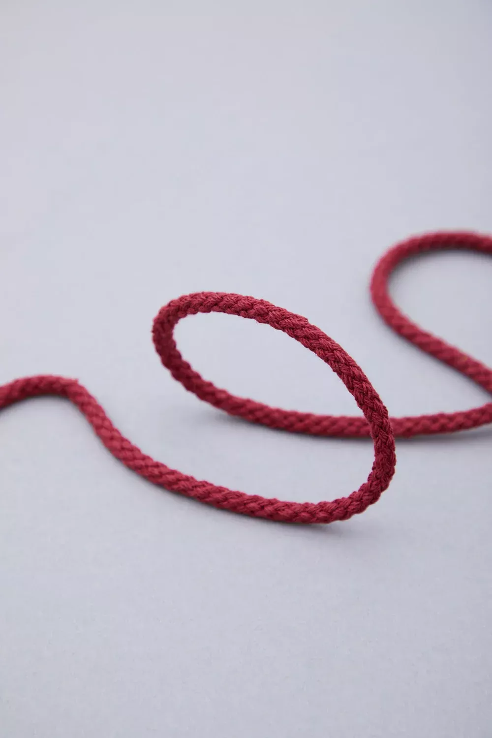 Bomullssnodd 5 mm, Mind the Maker, red
